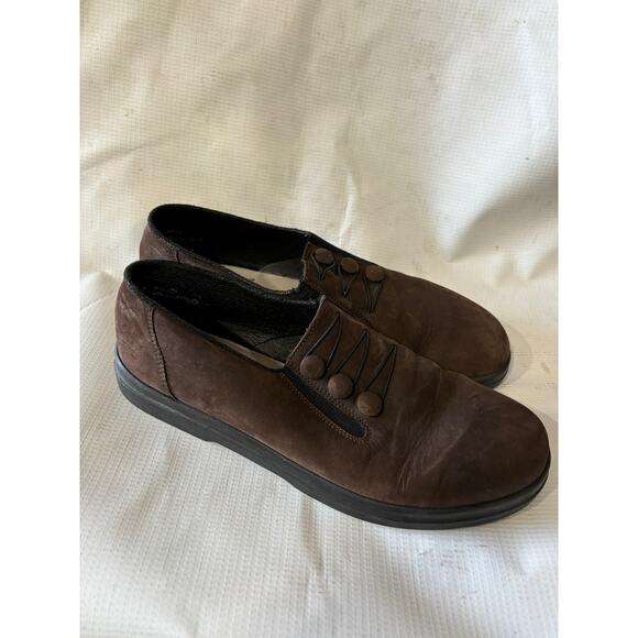 Rieker Comfort Shoes Slip-on Flats Size 41 US size 10 Brown - Picture 1 of 3